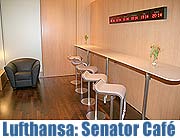 Lufthansa: Neues Senator Café in München eröffnet am 30. März 2008. Start umfangreicher Modernisierungs- und Erweiterungsmaßnahmen  (Foto. Martin Schmitz)